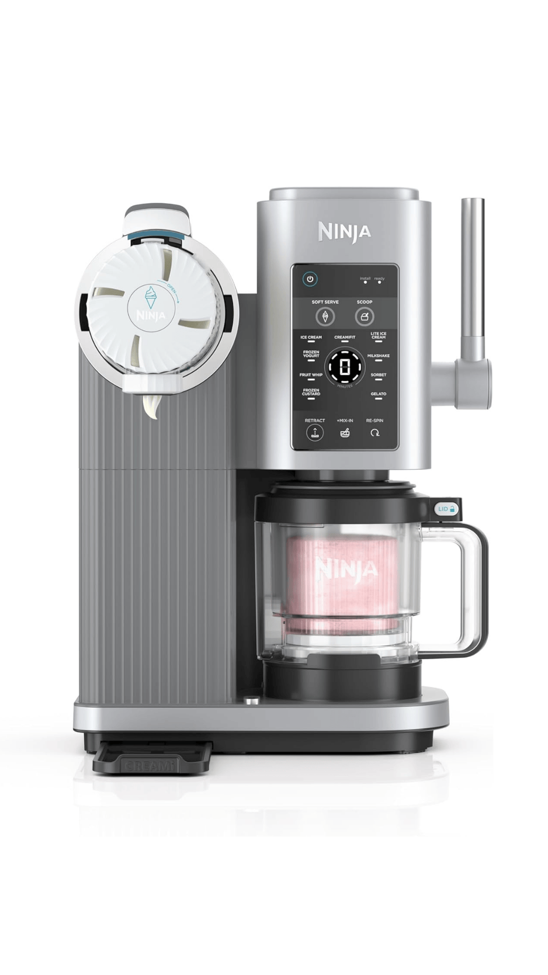 Máquina de Helados Ninja Swirl by CREAMi sobre fondo blanco