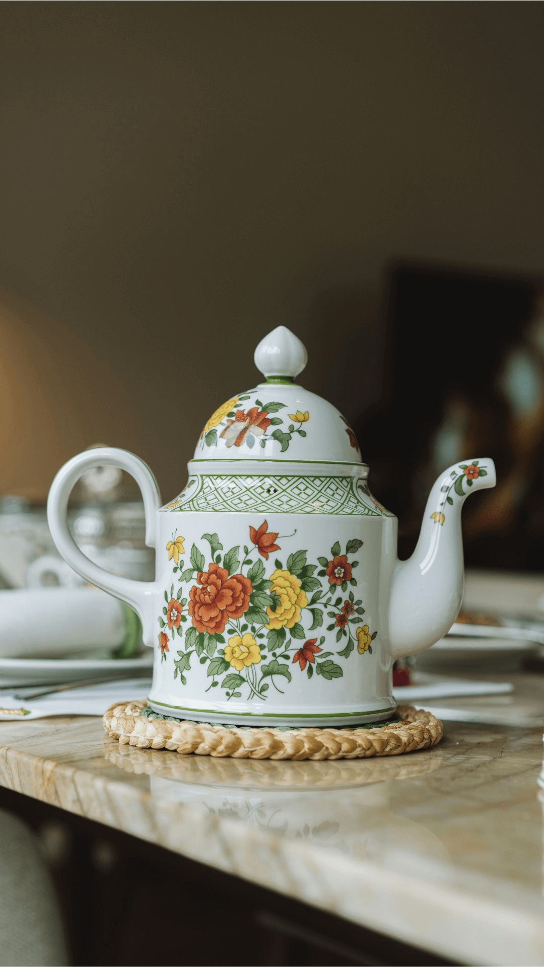 Tetera Porcelana