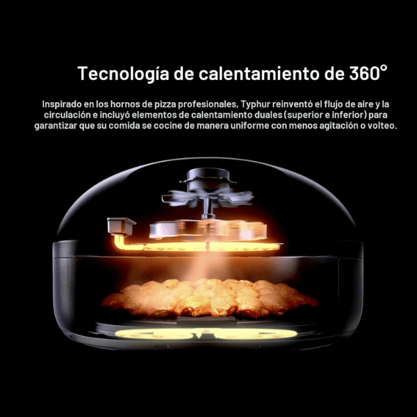 Typhur Freidora de Aire Cocción