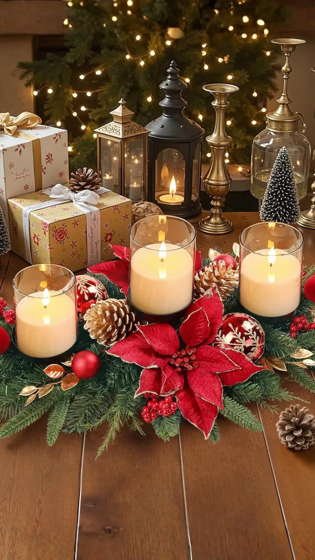 Centro de Mesa Navideño