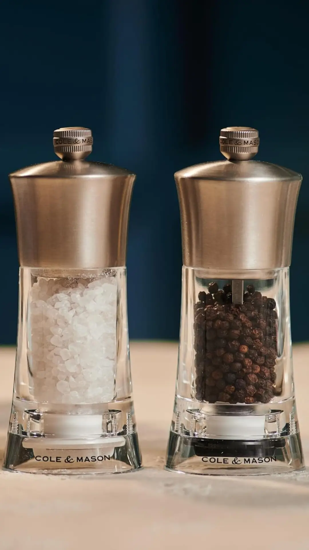 Juego Molinillo Cole & Mason Bromley Acrílico