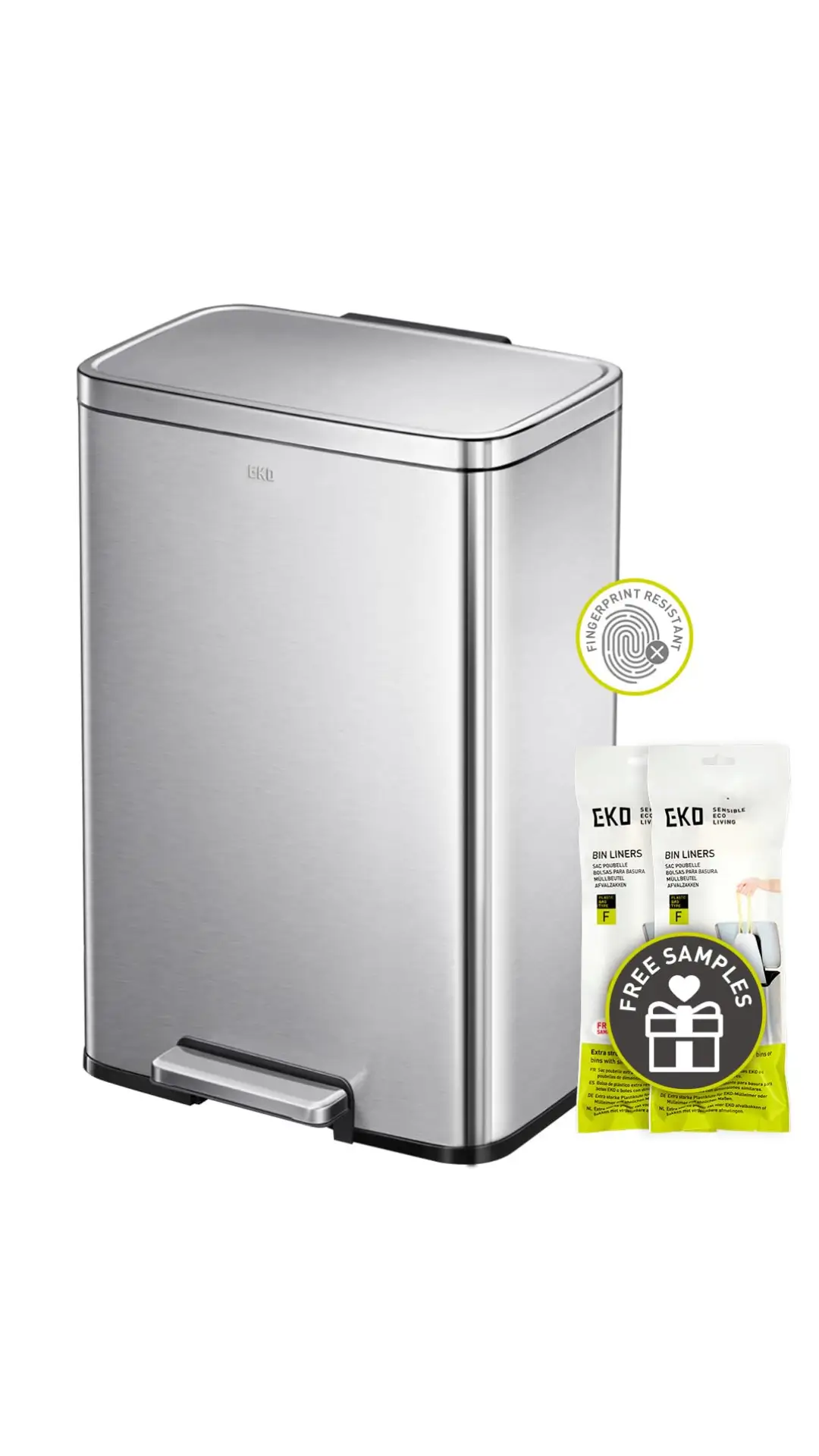 Cubo de Basura Rectangular