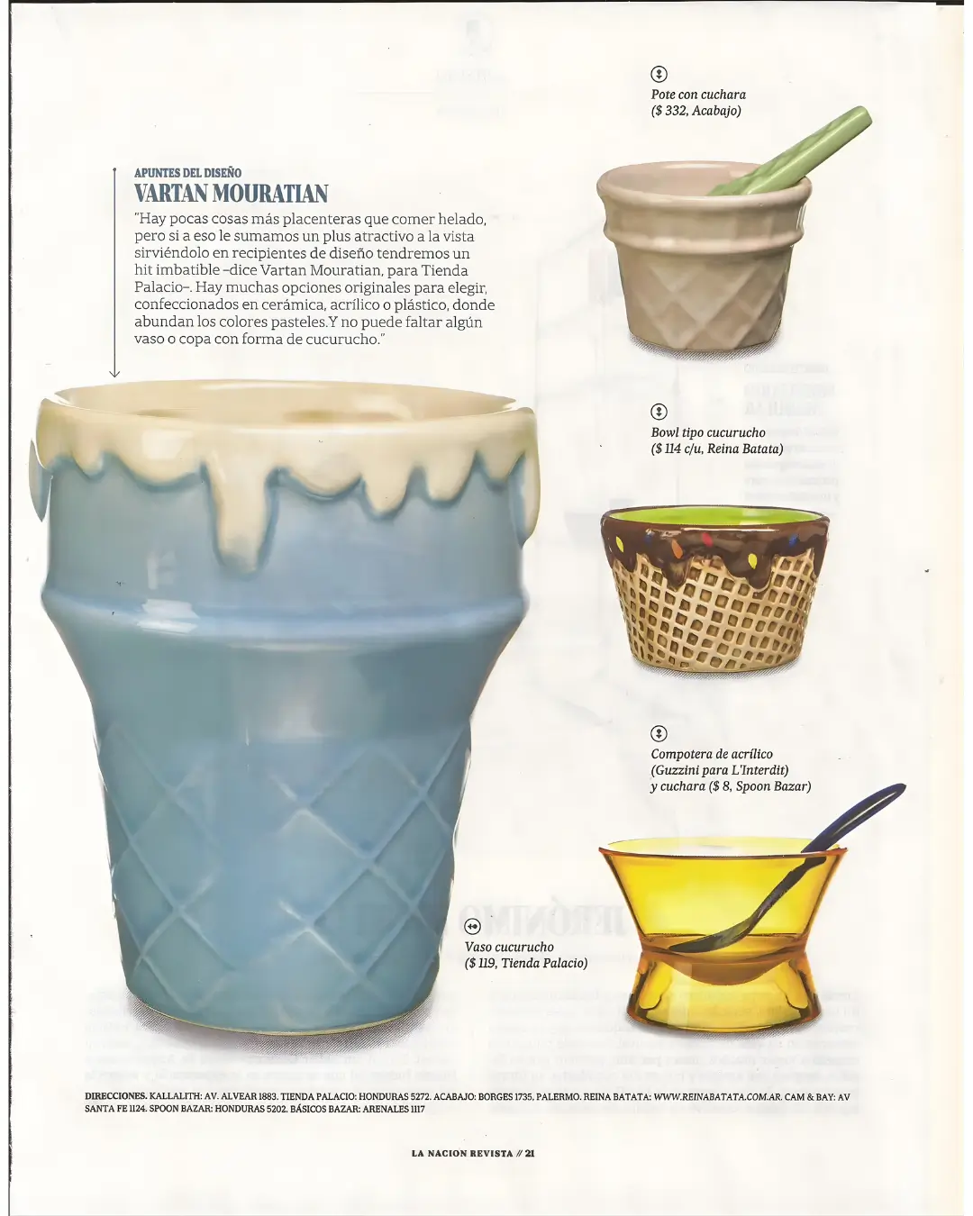 Tapa Revista La Nación Mayo