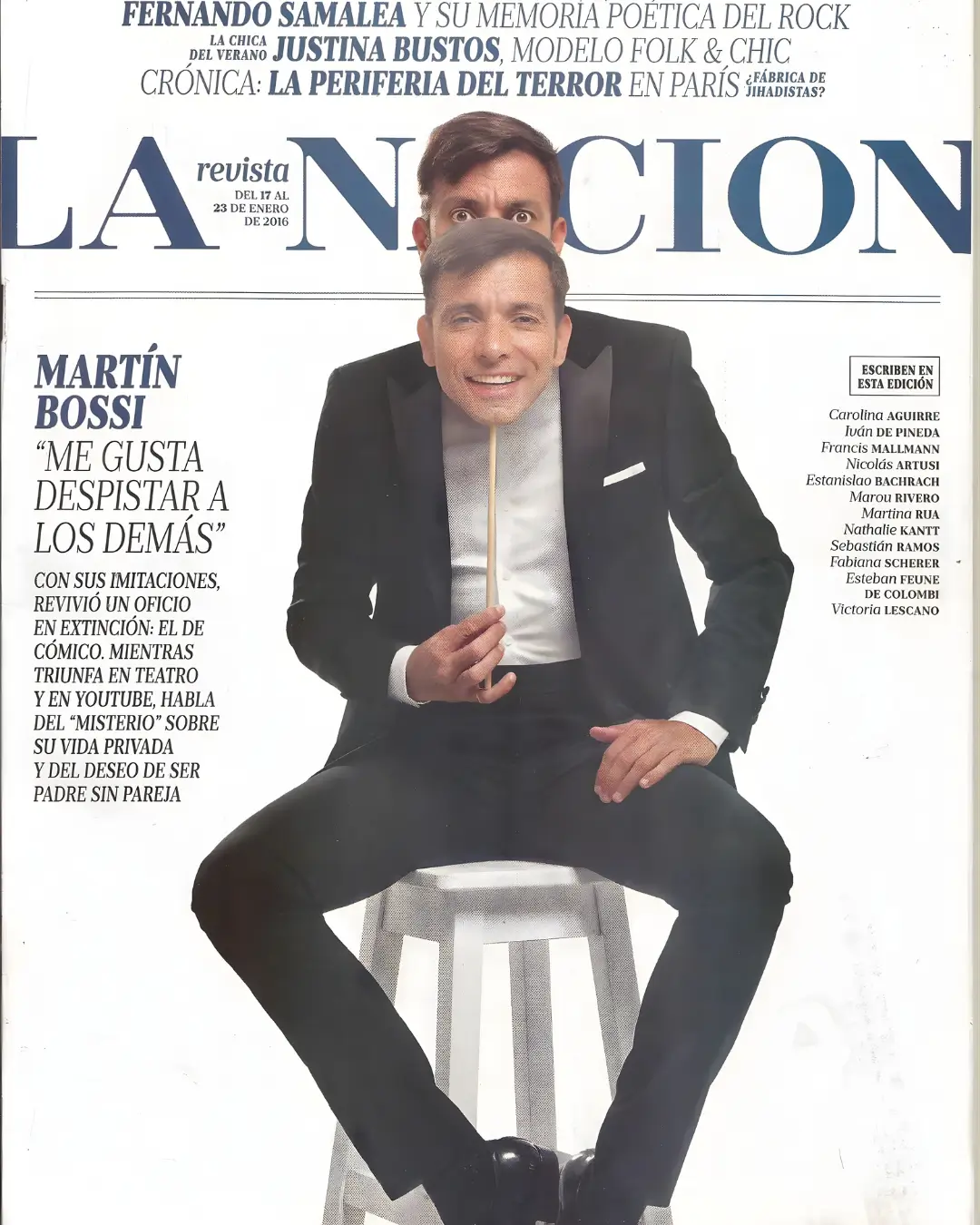 Tapa Revista La Nación Mayo