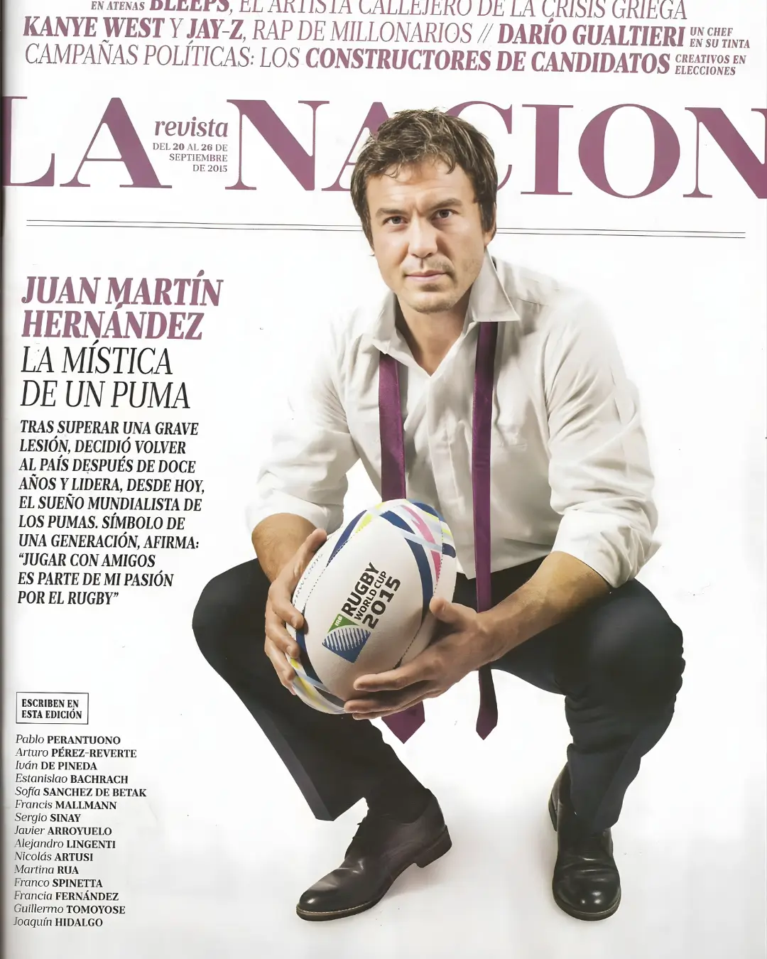 Tapa Revista La Nación Mayo