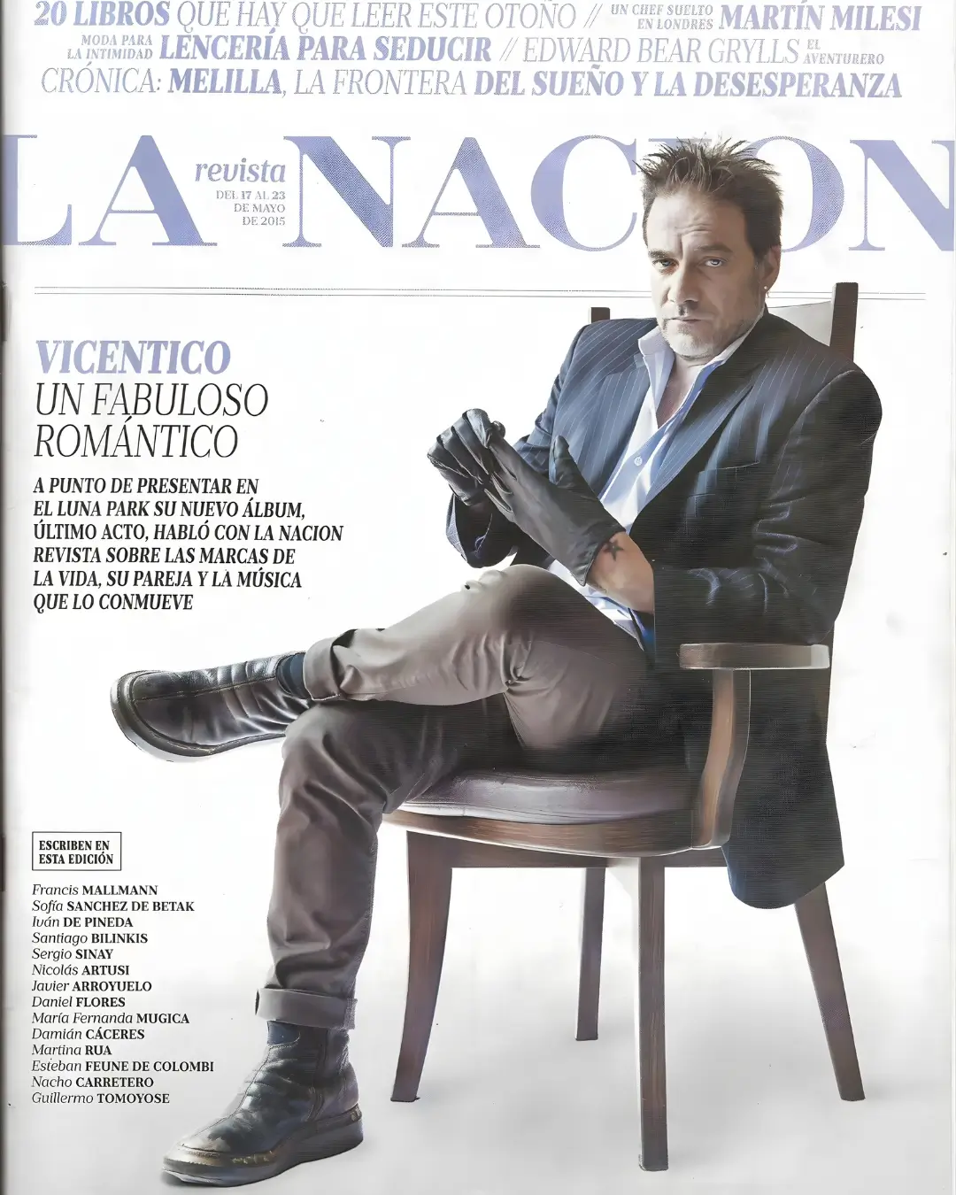 Tapa Revista La Nación Mayo